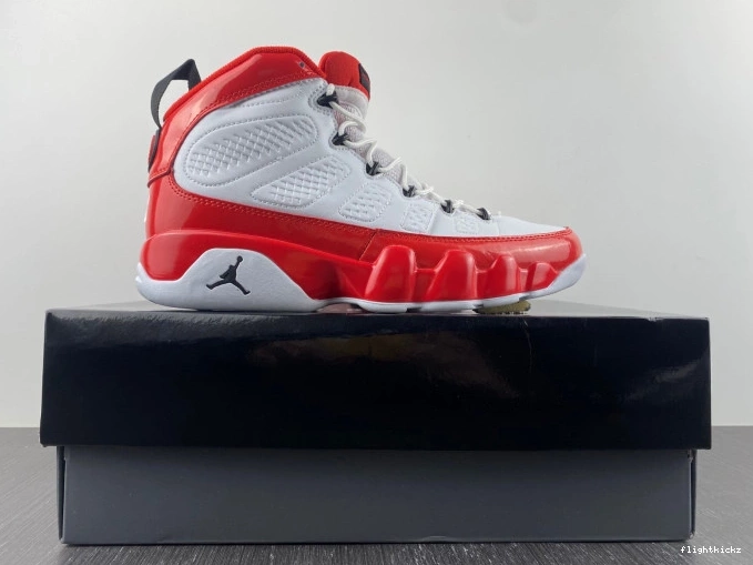 Retro White Red Jordan 9 302370-160 Gym Air 1106